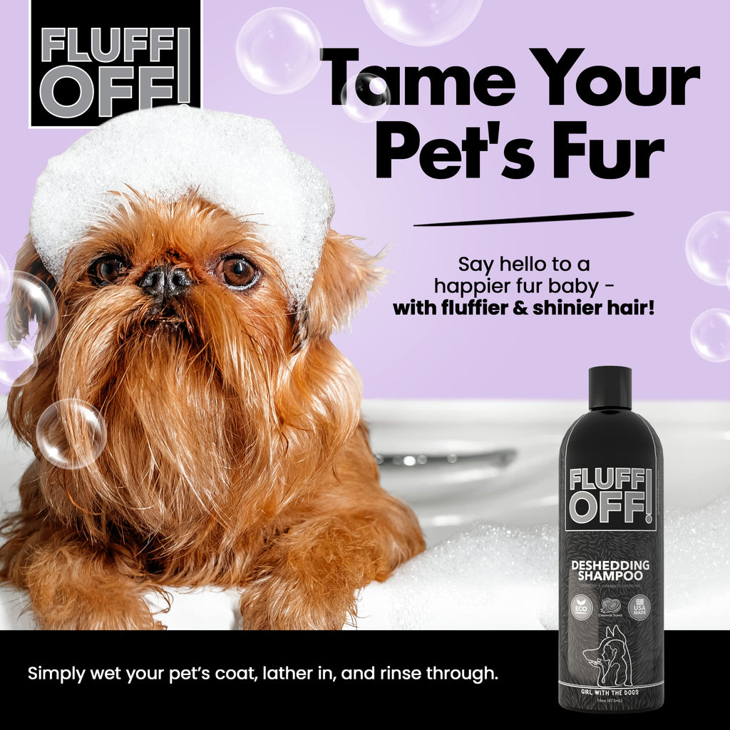 Natural Deshedding Dog & Cat Shampoo I907